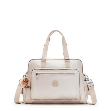 Kipling Alanna Classic Metallic Diaper Bags Quartz Metallic | AU 1238IL